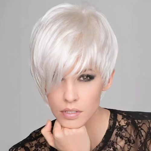 Stylish silver white - stylish, silver-white