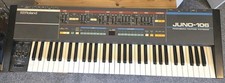 Roland Juno 106 vintage synth newly serviced May 2025/in excellent++ condition 