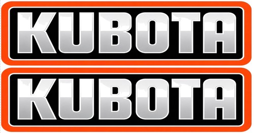 Kubota lawn mower decal - lawn,