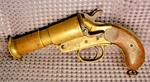 Webley scott ww1 brass - brass, flare