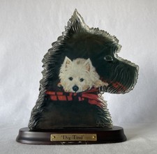 Vintage Ltd Edn Bradex The Westie West Highland Terrier Ornament DOG TIRED