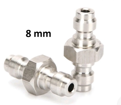 8mm quick coupling double end - 8mm,
