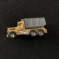 Matchbox Superfast 1981 Peterbilt Quarry Truck/Tipper Dirty Dumper Diecast Used
