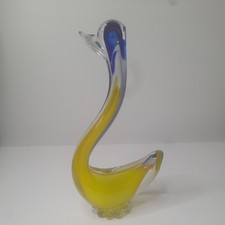 Vintage Murano Bird Blue