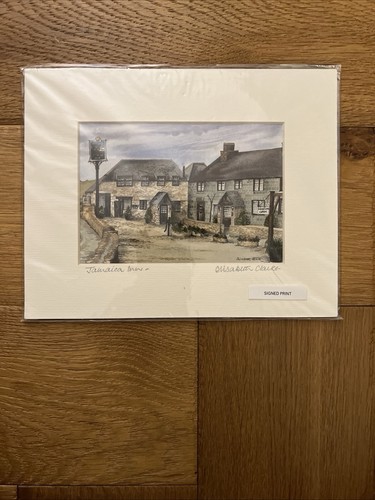 Signed print elisabeth - print,