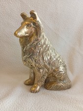 VINTAGE 17 CM BRASS SITTING
