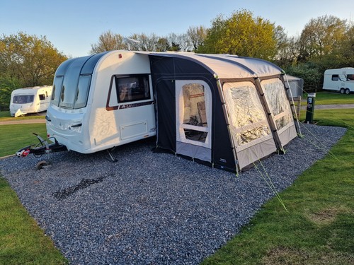Caravan awning bedroom - caravan, awning+bedroom