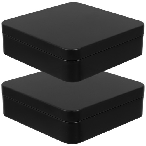 2pcs reusable small metal tin - metal,