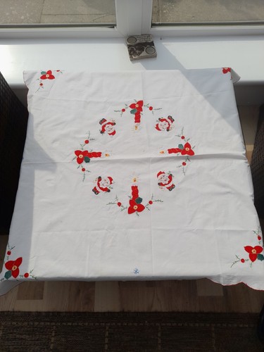 Hand appliqued and embroidered - and,