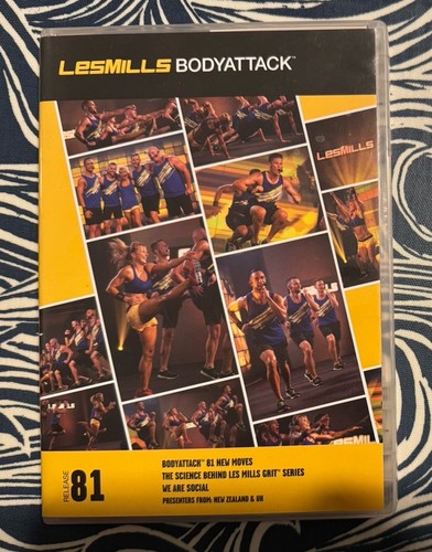 Les mills body attack dvd - 81,