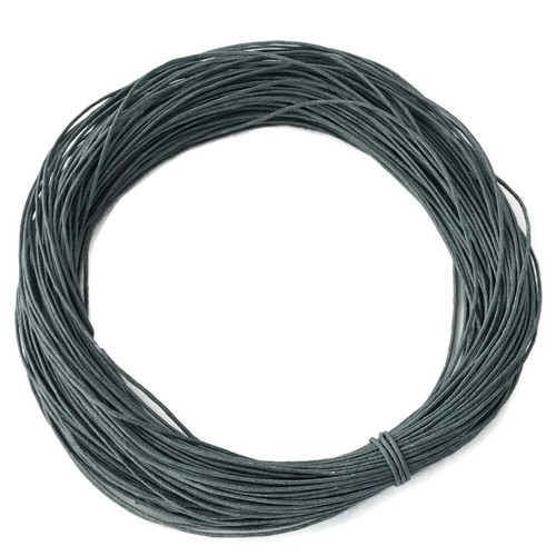 1mm waxed cotton cord - waxed,