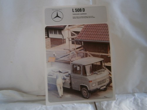 Mercedes benz 508 - mercedes, l