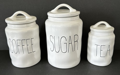 Canister set white sugar - canister,