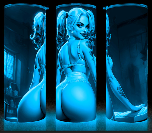 Glow the dark harley quinn - harley,
