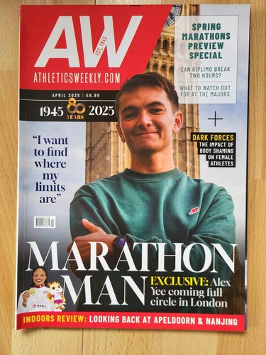 Athletics weekly april 2025 - athletics,