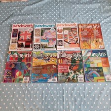 Popular Patchwork & Quilting & Magic Patch Patchwork Magazines Bundle X8