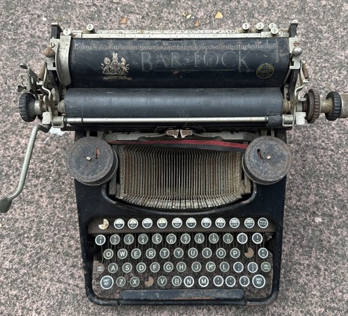Antique bar lock typewriter - ✨antique, bar-lock