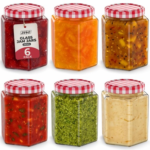 Jam jars 250ml wide mouth - jars,