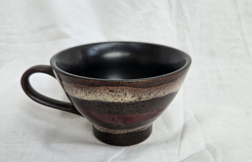 Studio pottery stoneware cup - stoneware,