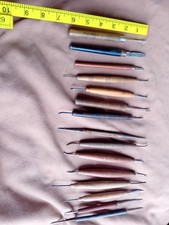 Vintage old leather tools