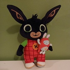 Talking Bing Plush Toy Holding