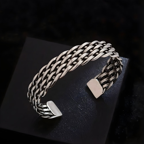 Solid 925 sterling silver mens - solid,