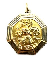 9ct Gold Saint Christopher