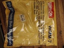 Watson WMM7 Heavy Duty Magnetic Mount For Radio Antenna