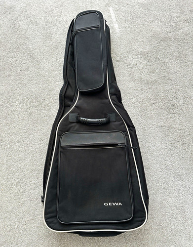 Gewa black single guitar gig - guitar,