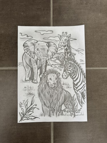 Original drawing sketch - original,