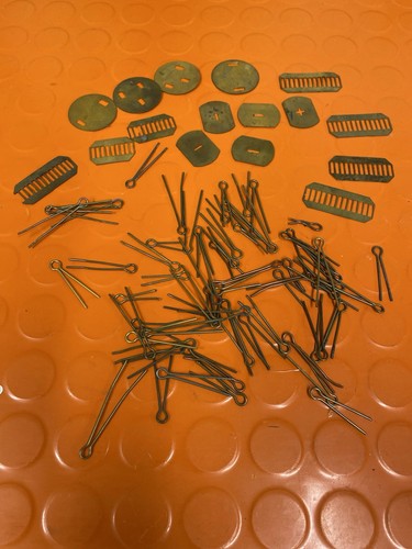 Cap badge brass pins and - badge,