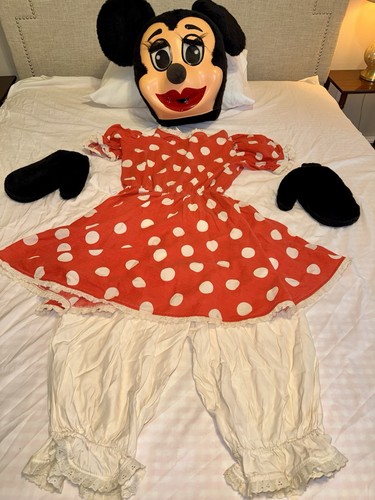 Vtg minnie mouse mascot - minnie,
