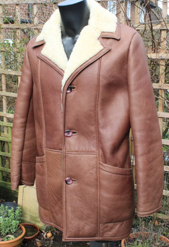 Vtg genuine sheepskin - vtg,