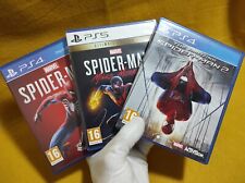 Marvel's Spider-Man, Miles Morales & The Amazing Spider-Man 3X Games (PS4 PS5)