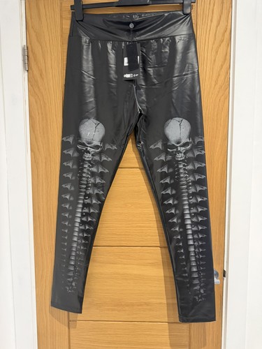 Killstar black faux leather - killstar,