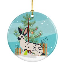 English Spot Rabbit Christmas