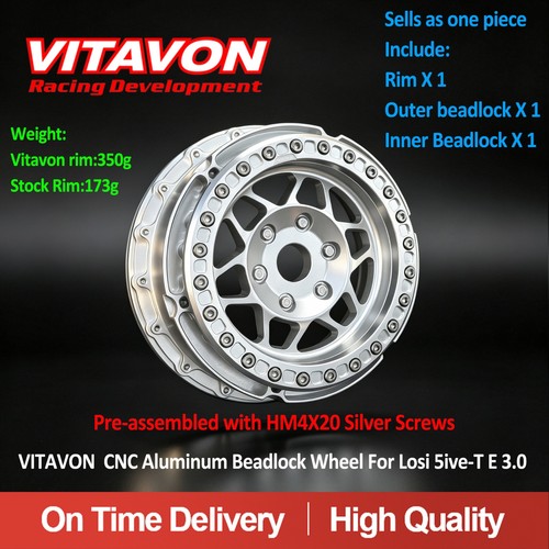 Vitavon cnc aluminum beadlock - vitavon,