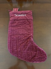 Pottery Barn Quilted Ruby