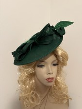 Fascinator Emerald Green