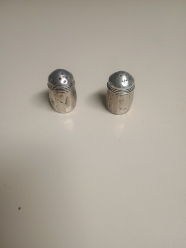 Vintage sterling silver salt - salt, &
