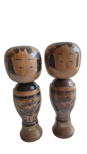 Set old kokeshi doll - of,