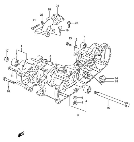 Suzuki genuine screw - genuine, x