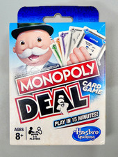 Hasbro Monopoly Deal Card Game - (Ages 8+) - Complete