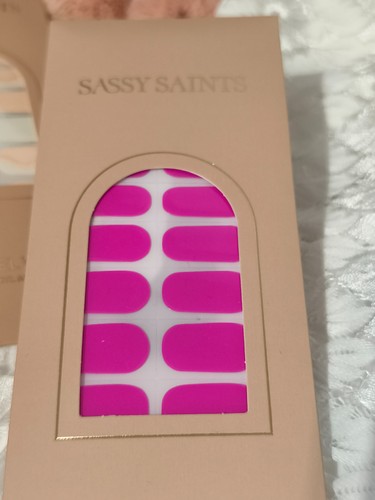 Sassy saints nail - sassy,