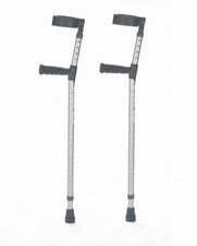 Pair of Double Adjustable Combi Crutch Pair SimplyMed SMM500M 191 kg / 30 stone