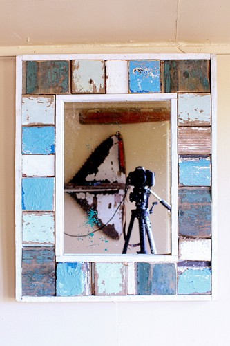 Old blue paint seaside - paint,