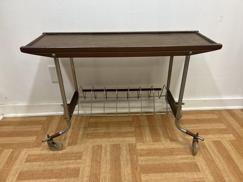 Vintage record player cart - record,