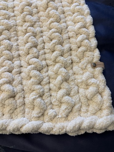 Chunky hand knitted - hand, large