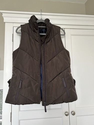 Zara women brown gilet - women’s, new