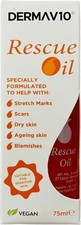 Healthpoint Derma V10 Rescue Oil, Reduce Appearance Of Stretch Marks Scar... 